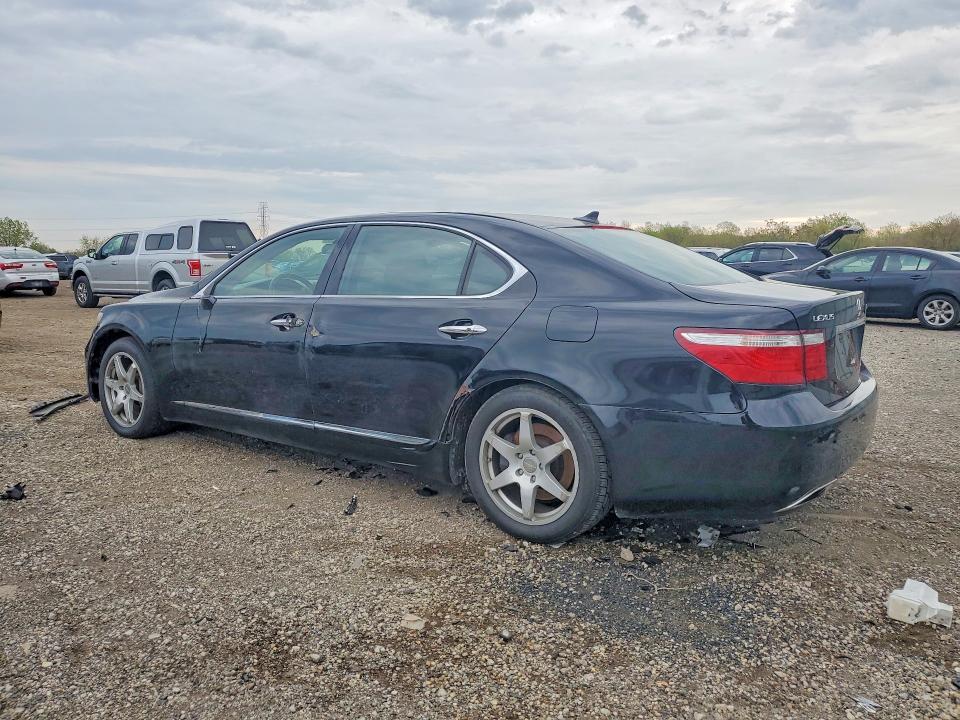 2009 Lexus Ls VIN JTHDL46F295000608 COPART salvage auction — SIDE, Il - Salvage Certificate, sold $1,800 on 2026-07-31 (photo 2)