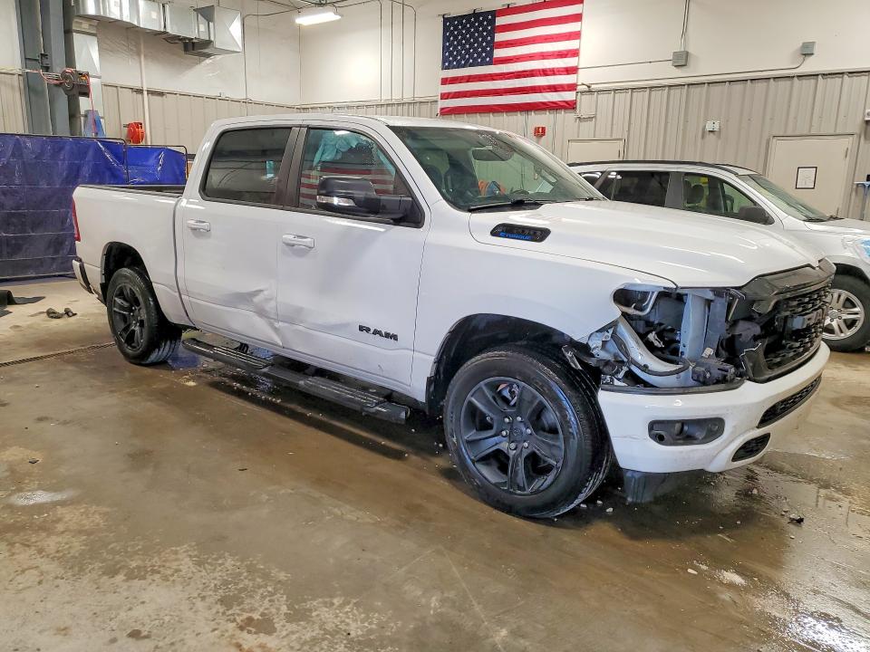 2022 Ram 1500 VIN 1C6RRFFG9NN204222 COPART salvage auction — FRONT END, Id - Salvage Certificate Of Title, sold $9,900 on 2026-08-26 (photo 4)