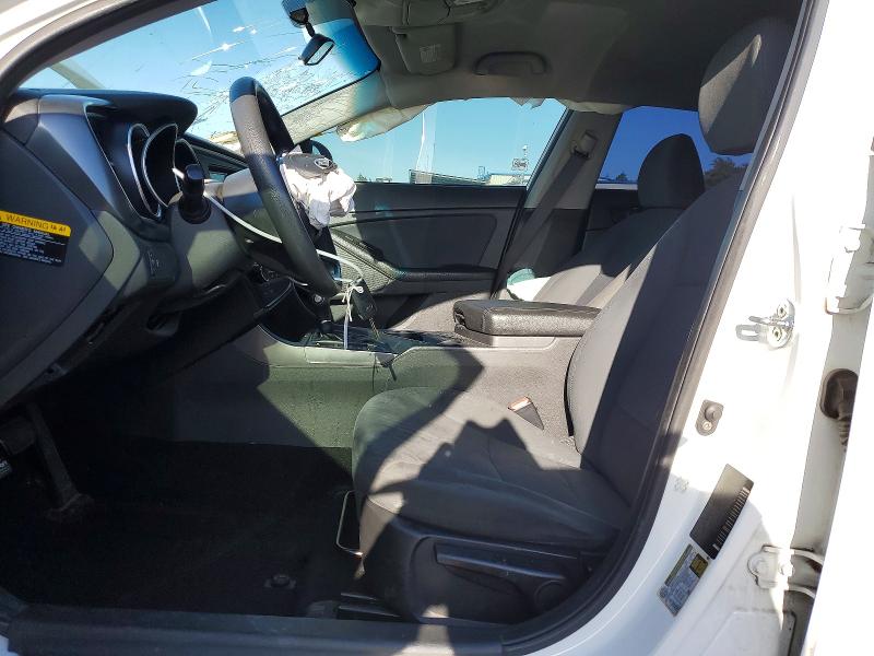 2015 Kia Optima VIN KNAGM4A78F5596148 COPART salvage auction — FRONT END, Ca - Salvage Certificate, sold $350 on 2026-07-09 (photo 7)