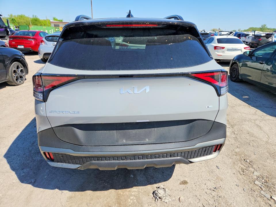 2023 Kia Sportage VIN 5XYK7CAF2PG073013 COPART salvage auction — FRONT END, IN - CERT OF TITLE-SALVAGE TITLE, sold $7,200 on 2026-07-31 (photo 6)