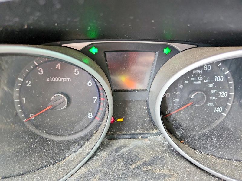 2012 Hyundai Tucson VIN KM8JU3AC2CU496950 COPART salvage auction — FRONT END, TX - CERTIFICATE OF TITLE, sold $1,050 on 2026-07-02 (photo 9)