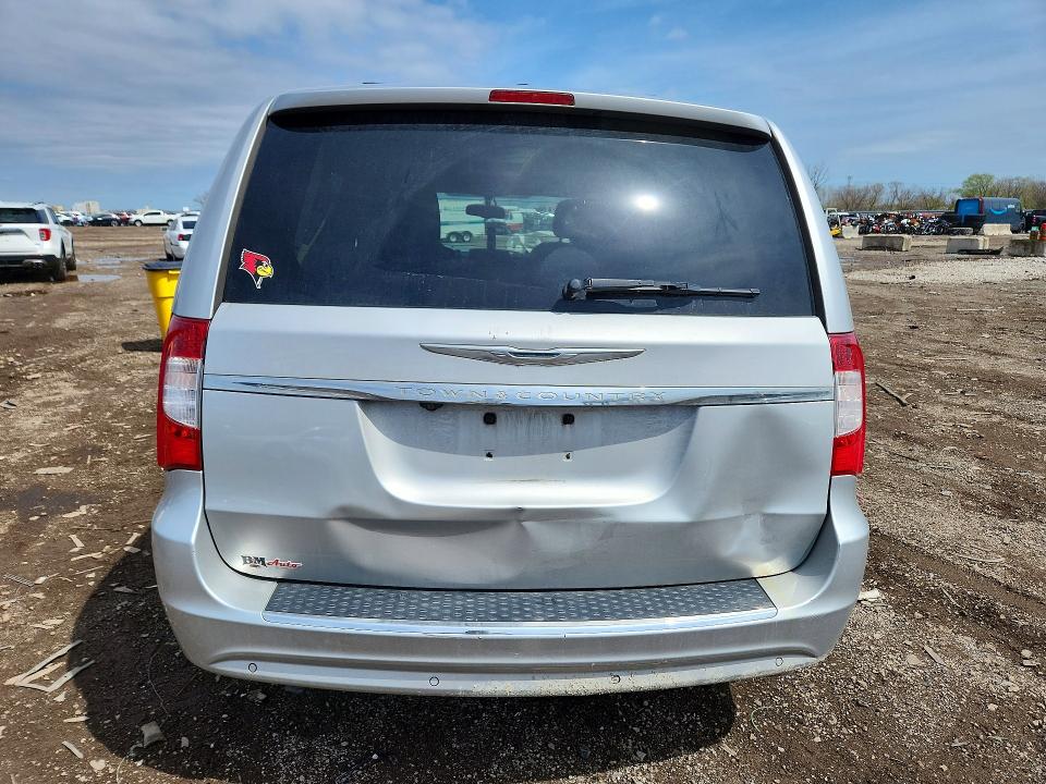 2011 Chrysler Voyager VIN 2A4RR8DG0BR713518 COPART salvage auction — SIDE, Il - Salvage Certificate, sold $400 on 2026-07-10 (photo 6)