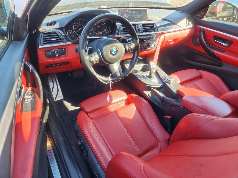 2015 BMW 4er VIN WBA3N7C54FK224509 COPART salvage auction — FRONT END, Id - Salvage Certificate Of Title, sold $275 on 2026-08-04 (photo 8)
