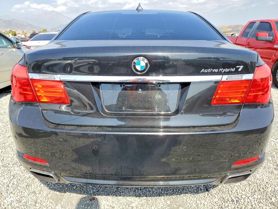 2011 BMW 7 series VIN WBAKX6C59BC197151 COPART salvage auction — MINOR DENT/SCRATCHES, Mt - Dis/Dlr/Exp Only Clean Title, sold $825 on 2026-07-08 (photo 6)