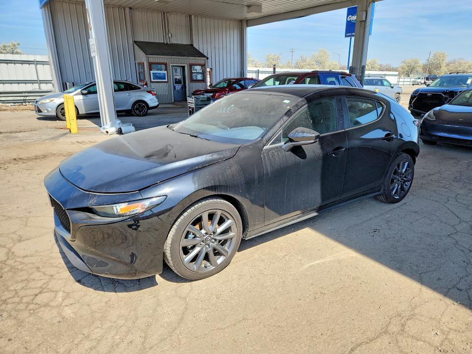2024 Mazda 3 VIN JM1BPALM4R1713001 COPART salvage auction — REAR END, In - Bill Of Sale - Parts Only, sold $2,100 on 2026-07-27 (photo 1)