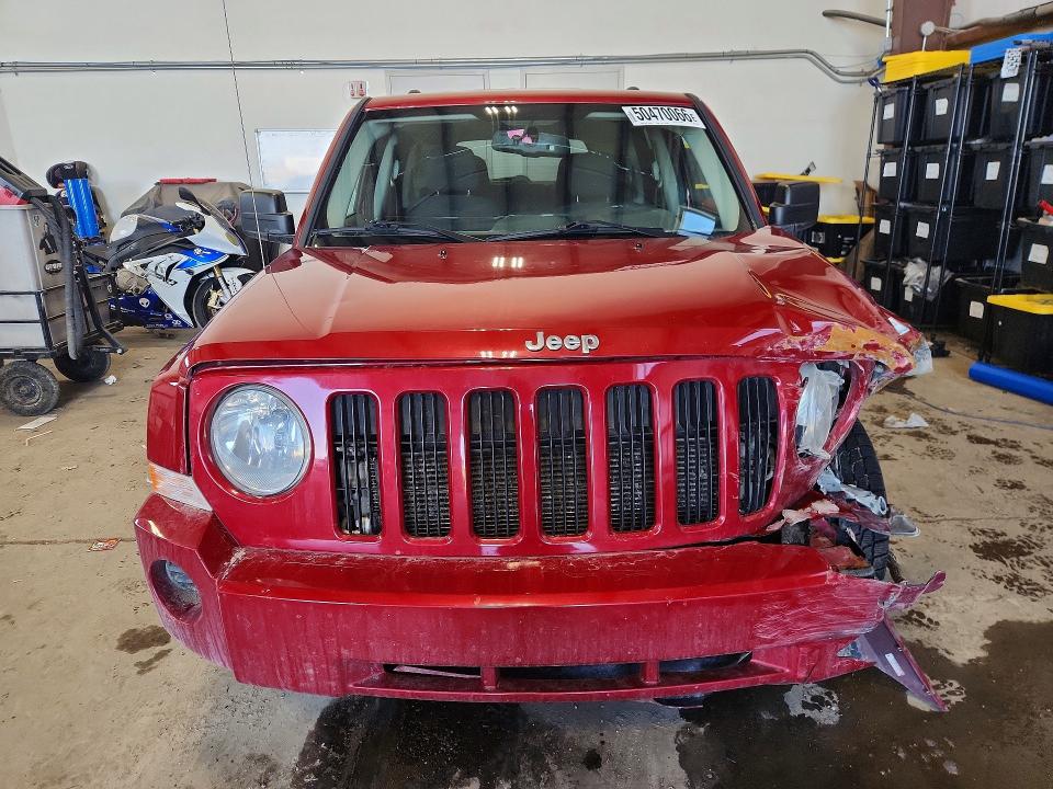 2010 Jeep Patriot VIN 1J4NF2GBXAD631561 COPART salvage auction — FRONT END, AB - BOS - SALVAGE, sold $475 on 2026-07-02 (photo 5)