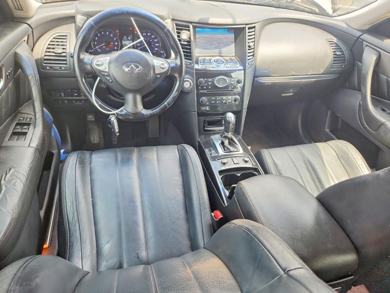 2014 Infiniti Qx70 VIN JN8CS1MU9EM451927 COPART salvage auction — FRONT END, FL - CERT OF TITLE SLVG REBUILDABLE, sold $300 on 2026-07-09 (photo 8)