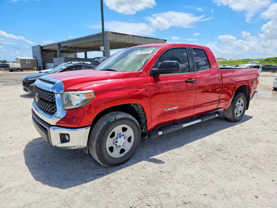 2019 Toyota Tundra VIN 5TFRM5F10KX144280 COPART salvage auction — Burn Interior, FL - CERT OF TITLE SLVG REBUILDABLE, sold $9,500 on 2026-07-02 (photo 1)