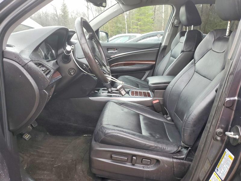 2014 Acura Mdx VIN 5FRYD4H68EB501555 COPART salvage auction — REAR END, On - Permit Salvage, sold $2,150 on 2026-07-02 (photo 7)