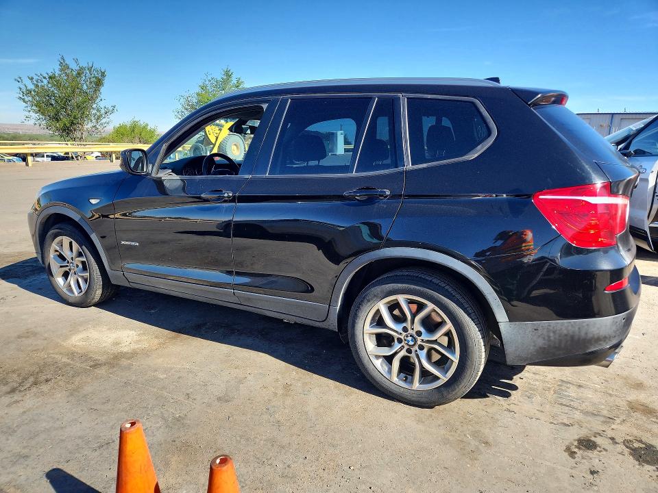 2012 BMW X3 VIN 5UXWX7C51CL889639 COPART salvage auction — MECHANICAL, Nm - Cert Of Title-Salvage, sold $525 on 2026-07-27 (photo 2)