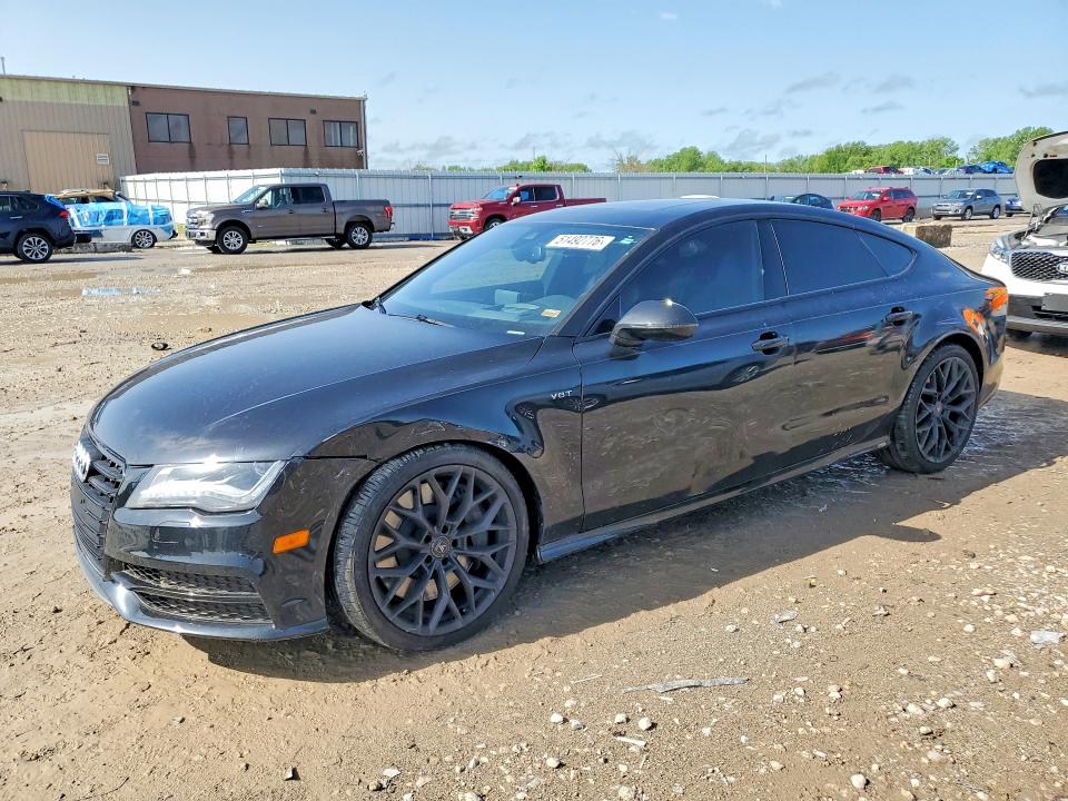 2015 Audi S7 VIN WAUW2AFC0FN013206 COPART salvage auction — FRONT END, Mo - Salvage Certificate Of Title, sold $7,500 on 2026-07-28 (photo 1)