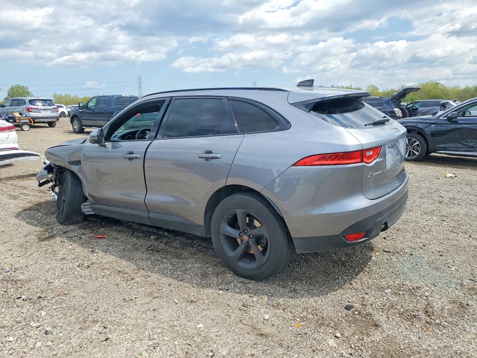 2020 Jaguar F-pace VIN SADCJ2FXXLA633005 COPART salvage auction — FRONT END, Il - Salvage Certificate, sold $3,950 on 2026-07-08 (photo 2)