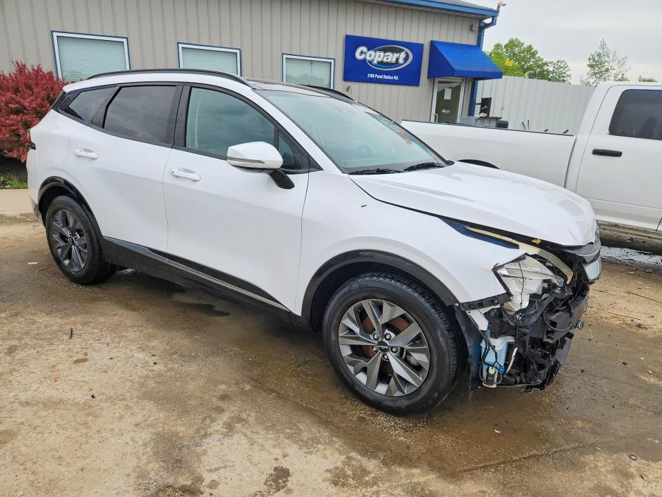 2023 Kia Sportage VIN 5XYK43AF0PG115171 COPART salvage auction — FRONT END, Ky - Cert Of Title-Salvage, sold $175 on 2026-07-30 (photo 4)