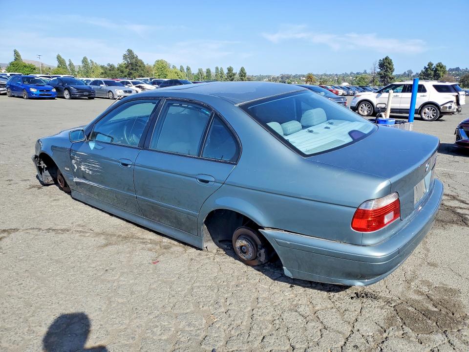 2001 BMW 5 series VIN WBADN63421GM72288 COPART salvage auction — SIDE, CA - SALVAGE CERTIFICATE, sold $750 on 2026-07-24 (photo 2)