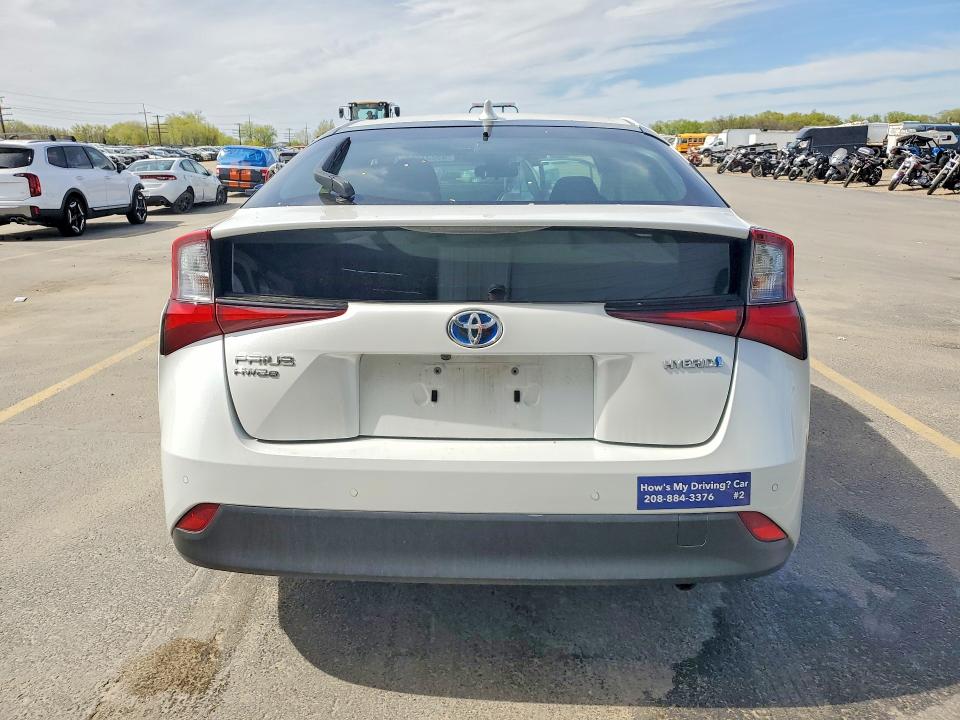 2022 Toyota Prius VIN JTDL9MFU5N3038902 COPART salvage auction — SIDE, Id - Salvage Certificate Of Title, sold $7,000 on 2026-07-30 (photo 6)