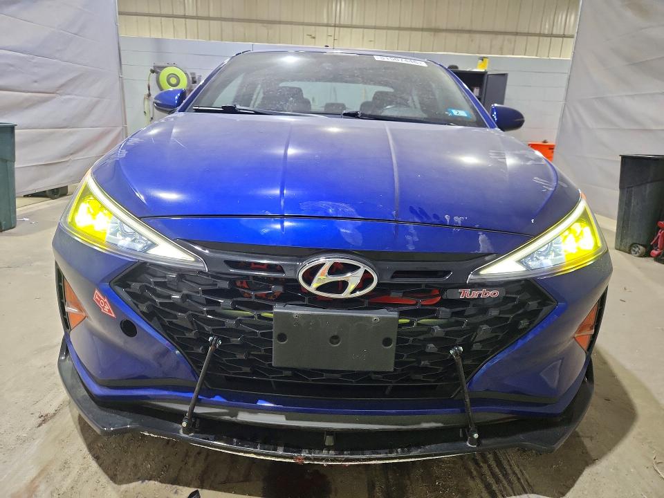 2020 Hyundai Elantra VIN KMHD04LBXLU070331 COPART salvage auction — REAR END, Nh - Cert Of Title-Salvage, sold $3,500 on 2026-07-28 (photo 5)