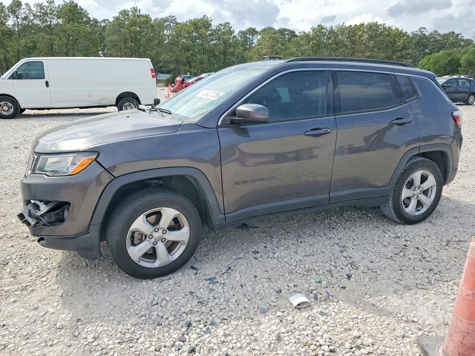 2021 Jeep Compass VIN 3C4NJCBBXMT535204 COPART salvage auction — FRONT END, Tx - Certificate Of Title, sold $1,250 on 2026-07-03 (photo 1)