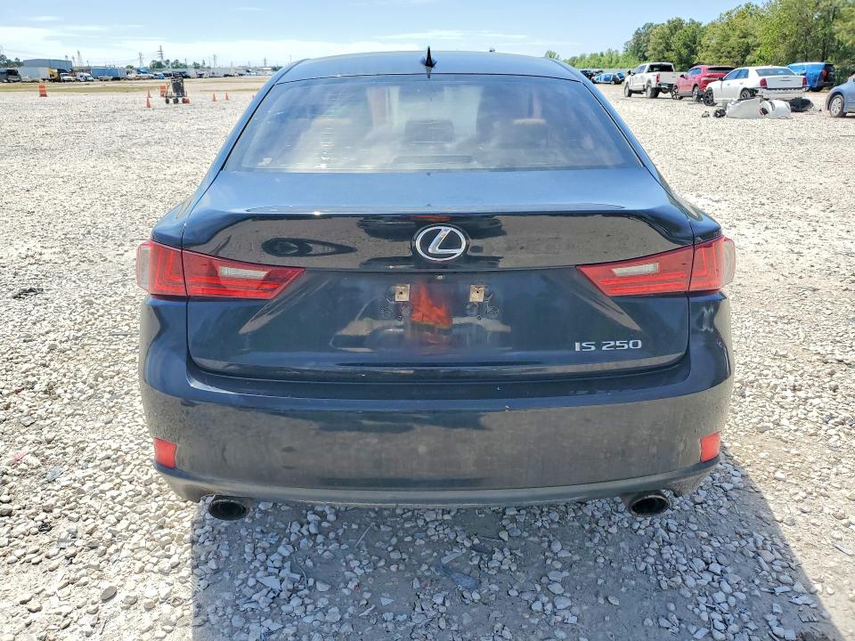 2015 Lexus Is VIN JTHBF1D28F5080702 COPART salvage auction — FRONT END, Tx - Certificate Of Title, sold $2,000 on 2026-07-03 (photo 6)