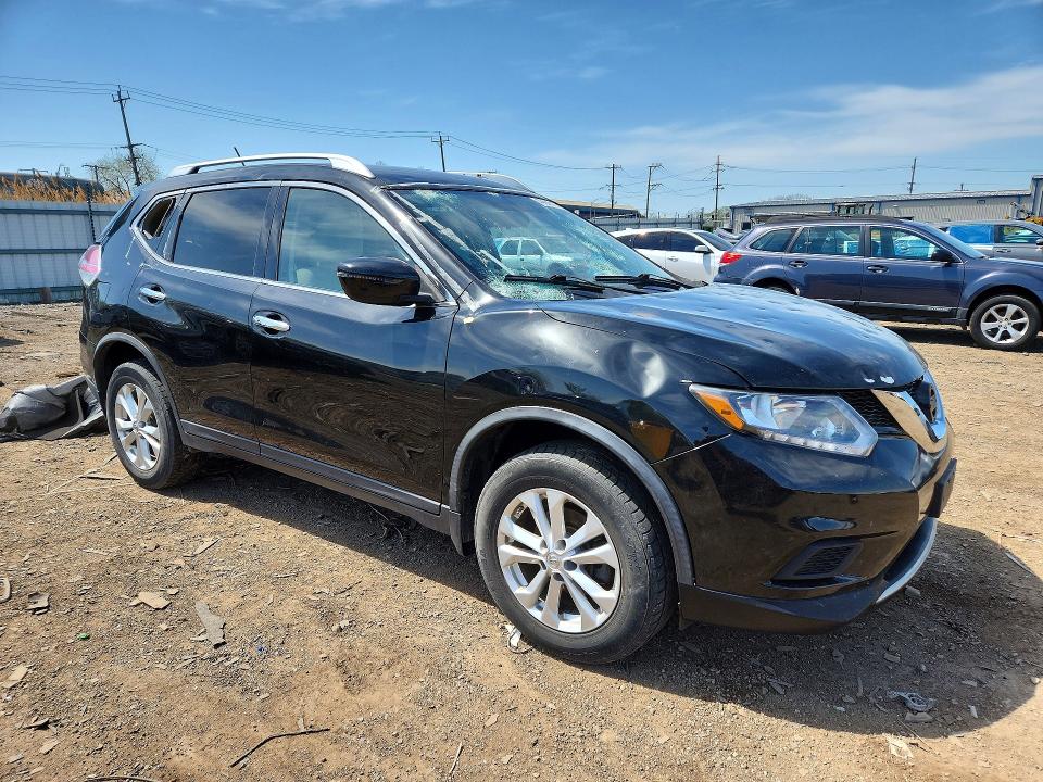 2016 Nissan VIN KNMAT2MV5GP638601 COPART salvage auction — HAIL, Il - Salvage Certificate, sold $1,000 on 2026-07-31 (photo 4)