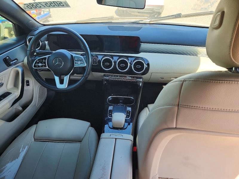 2019 Mercedes-benz A-klasse VIN WDD3G4EBXKW016884 COPART salvage auction — MINOR DENT/SCRATCHES, Sc - Dealer Only Clean Title, sold $7,500 on 2026-07-08 (photo 8)