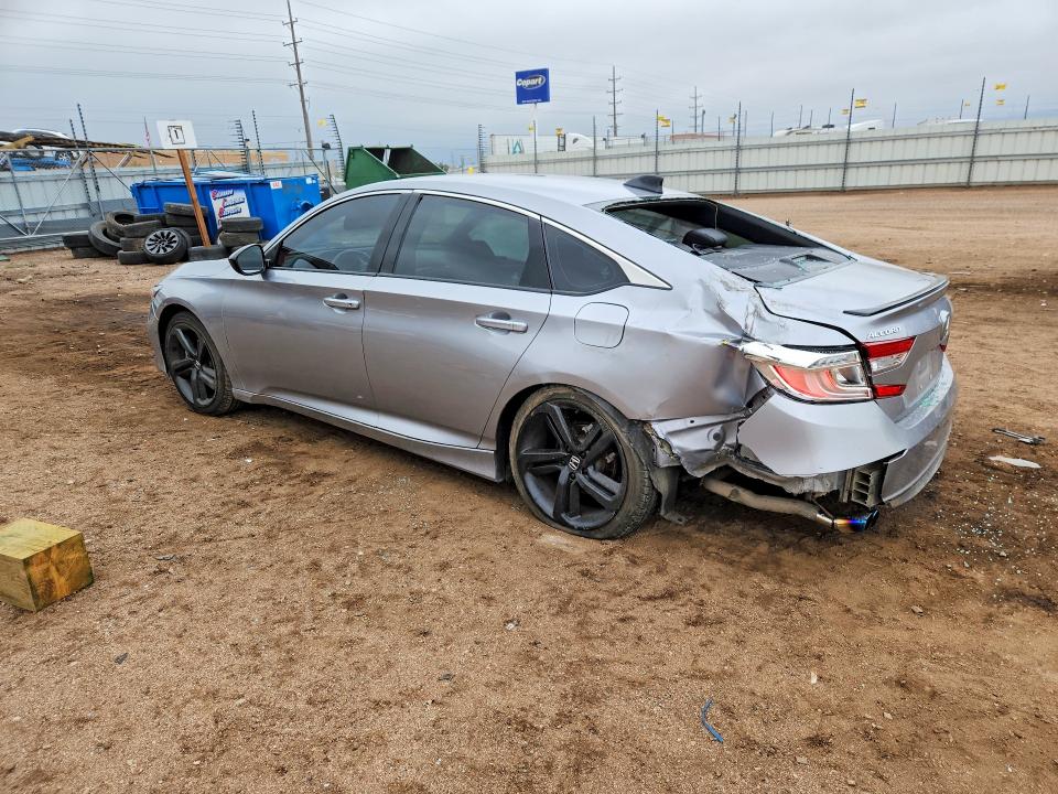 2021 Honda Accord VIN 1HGCV1F36MA085367 COPART salvage auction — SIDE, Tx - Salvage Vehicle Title, sold $4,700 on 2026-07-20 (photo 2)