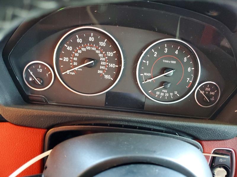 2014 BMW 4 series VIN WBA3N3C5XEF712668 COPART salvage auction — FRONT END, Ca - Salvage Certificate, sold $1,550 on 2026-08-13 (photo 9)