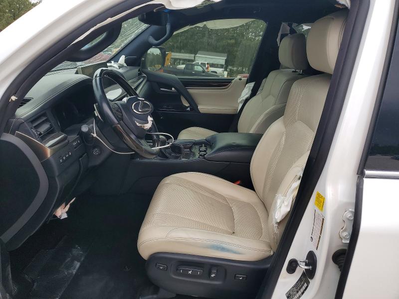 2020 Lexus Lx VIN JTJDY7AX6L4326376 COPART salvage auction — FRONT END, Tx - Certificate Of Title, sold $40,500 on 2026-07-07 (photo 7)