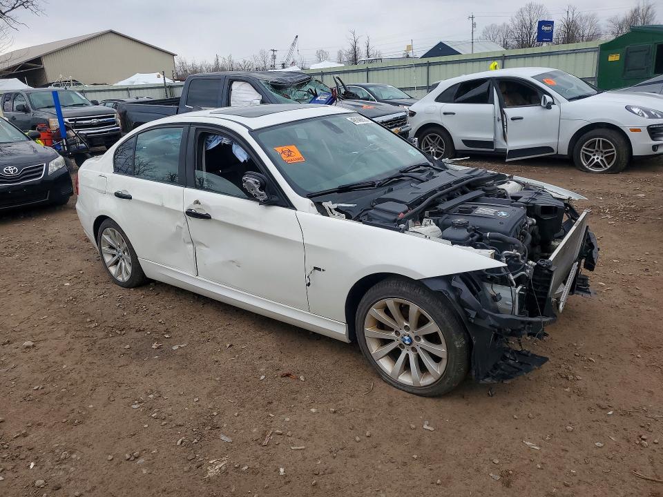 2011 BMW 3 series VIN WBAPK5G56BNN31147 COPART salvage auction — SIDE, NY - MV907A-PARTS ONLY W/LIENHOLDER, sold $425 on 2026-07-27 (photo 7)