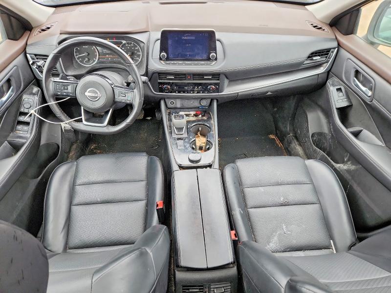 2023 Nissan Rogue VIN 5N1BT3BB1PC939789 COPART salvage auction — FRONT END, Il - Salvage Certificate, sold $5,300 on 2026-07-09 (photo 8)