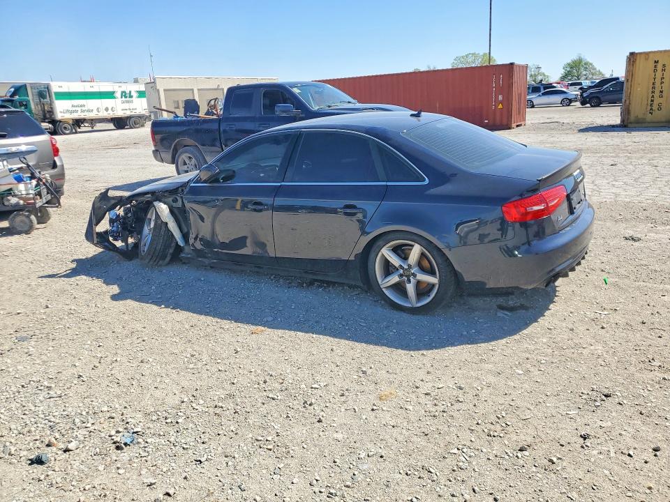 2013 Audi A4 VIN WAUFFAFL4DN019351 COPART salvage auction — FRONT END, In - Cert Of Title-Salvage Title, sold $150 on 2026-07-07 (photo 2)
