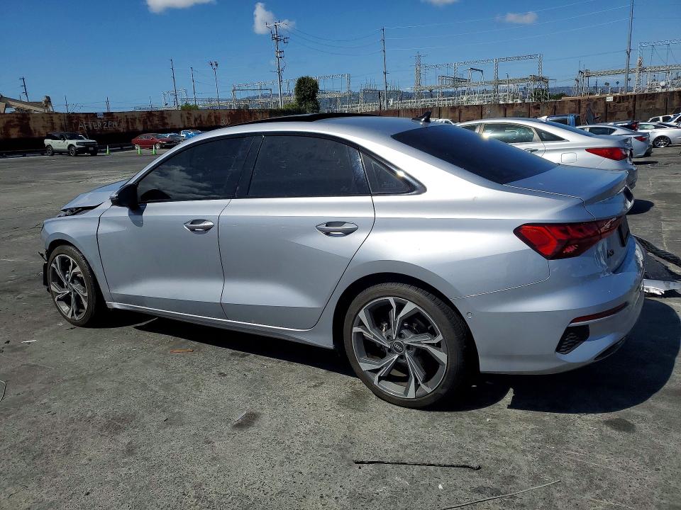 2022 Audi A3 VIN WAUHUDGYXNA100549 COPART salvage auction — FRONT END, Salvage Title, sold $3,300 on 2026-07-15 (photo 2)