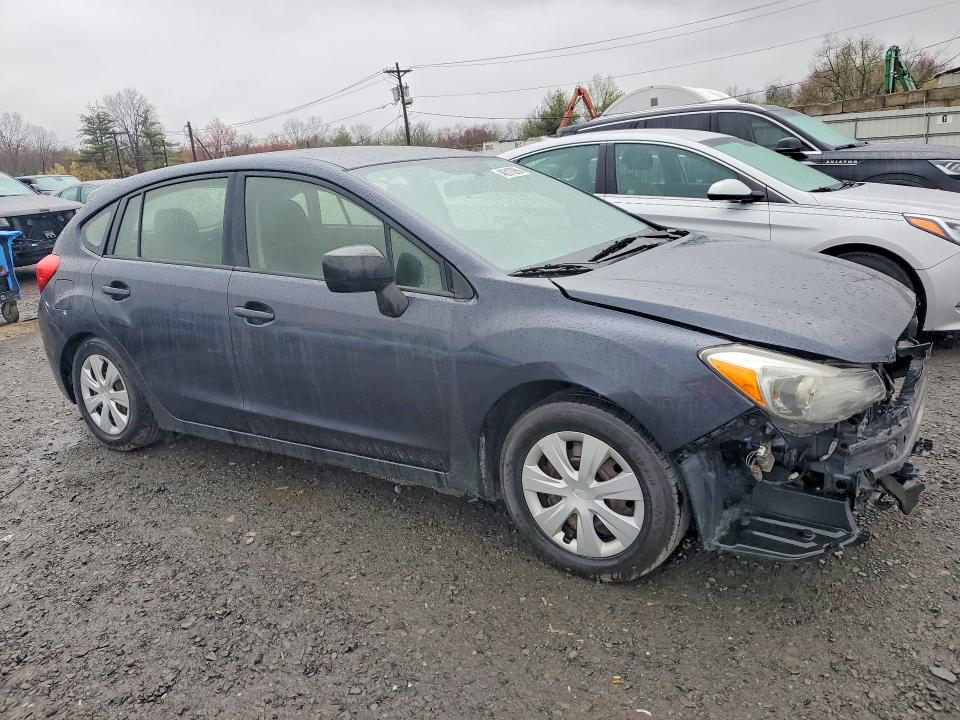 2013 Subaru Impreza VIN JF1GPAA6XD2884449 COPART salvage auction — FRONT END, ID - SALVAGE CERTIFICATE OF TITLE, sold $350 on 2026-07-24 (photo 4)
