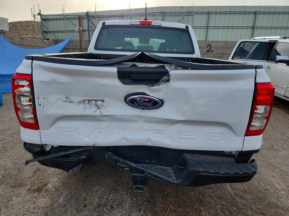 2025 Ford Ranger VIN 1FTER4PH2SLE42343 COPART salvage auction — REAR END, Nm - Cert Of Title-Salvage, sold $250 on 2026-07-02 (photo 6)