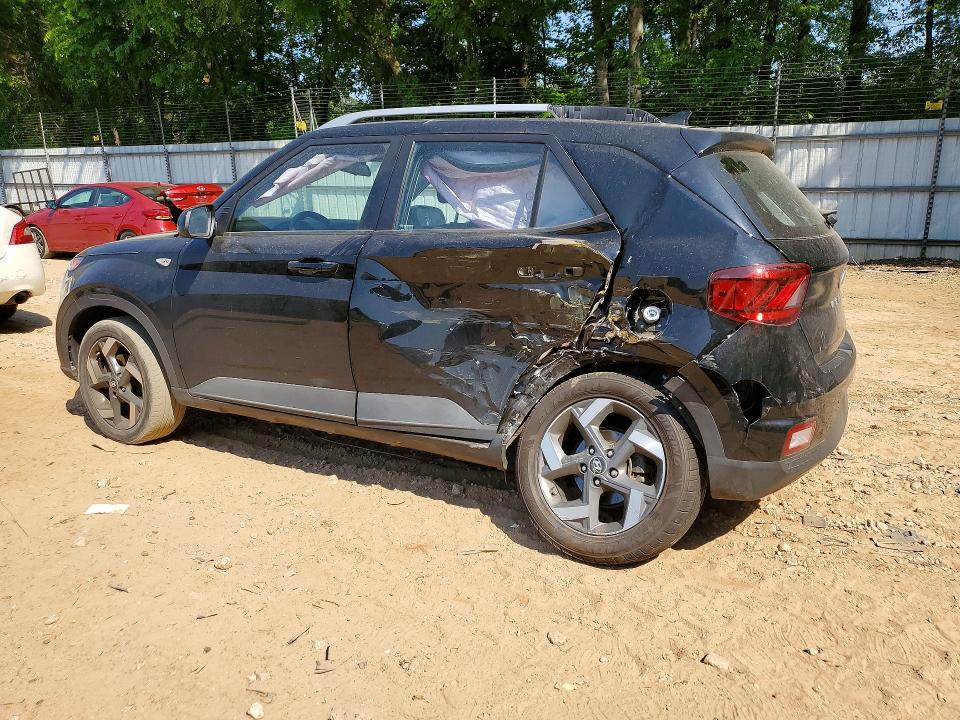 2022 Hyundai Venue VIN KMHRC8A33NU136043 COPART salvage auction — REAR END, GA - CERT OF TITLE-SALVAGE, sold $3,500 on 2026-07-10 (photo 2)