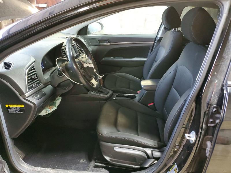 2018 Hyundai Elantra VIN KMHD84LF9JU640974 COPART salvage auction — FRONT END, On - Permit Salvage, sold $125 on 2026-07-06 (photo 7)