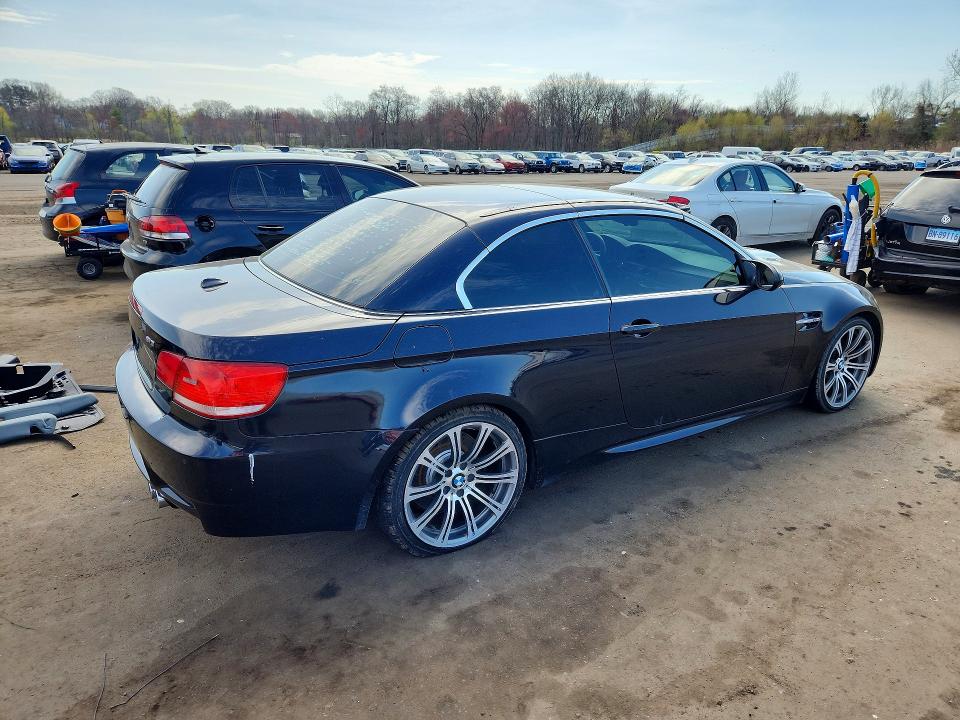 2008 BMW M3 VIN WBSWL93568PL89042 COPART salvage auction — FRONT END, CT - PARTS ONLY ABANDONMENT, sold $4,750 on 2026-07-10 (photo 3)