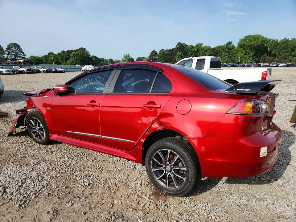 2017 Mitsubishi Lancer VIN JA32U2FU9HU011343 COPART salvage auction — FRONT END, Ca - Salvage Certificate, sold $350 on 2026-07-15 (photo 2)
