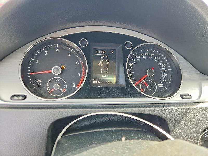 2016 Volkswagen Passat cc VIN WVWBP7AN8GE507006 COPART salvage auction — FRONT END, Or - Lien Papers Salvage, sold $125 on 2026-08-19 (photo 9)