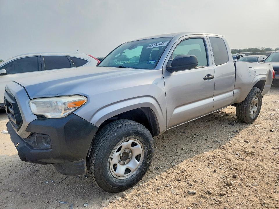 2020 Toyota Tacoma VIN 5TFRX5GN4LX178846 COPART salvage auction — REAR END, Tx - Nonrepairable Title, sold $4,750 on 2026-07-09 (photo 1)