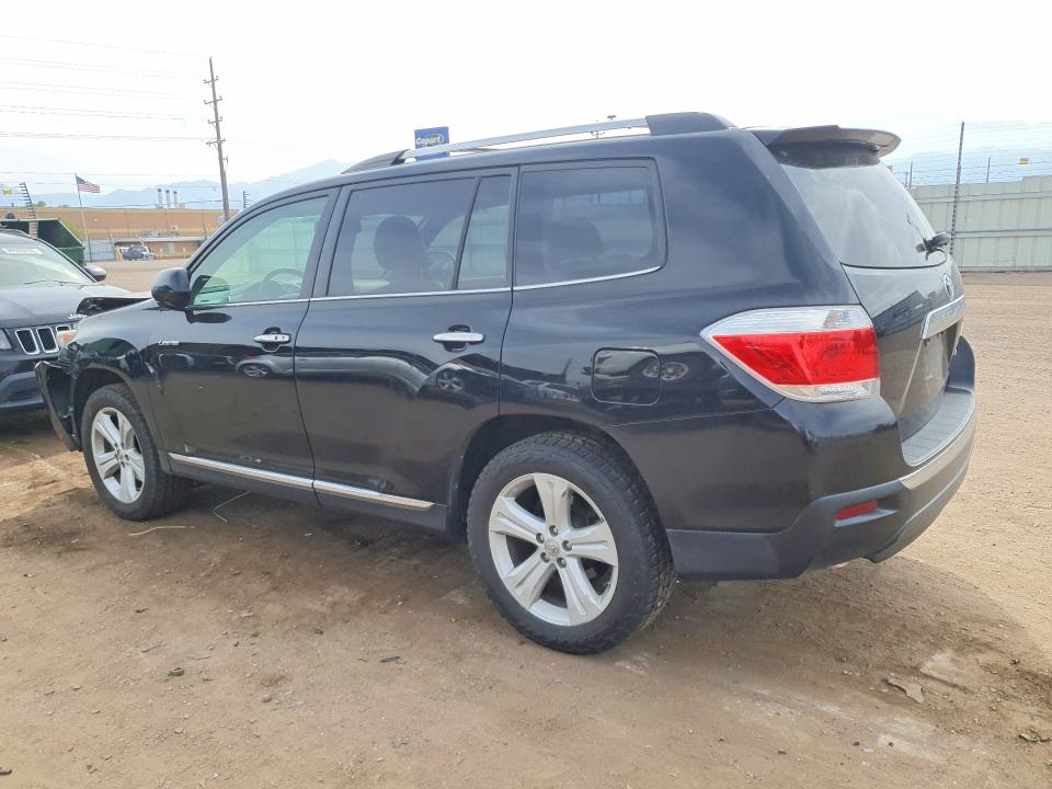 2012 Toyota VIN 5TDDK3EH1CS123822 COPART salvage auction — FRONT END, Co - Salvage Title, sold $3,650 on 2026-07-27 (photo 2)