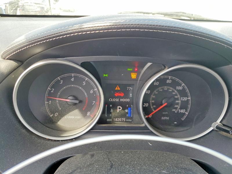 2013 Mitsubishi Outlander VIN JA4JT3AW0DU005210 COPART salvage auction — REAR END, Tn - Salvage Certificate, sold $675 on 2026-07-29 (photo 9)