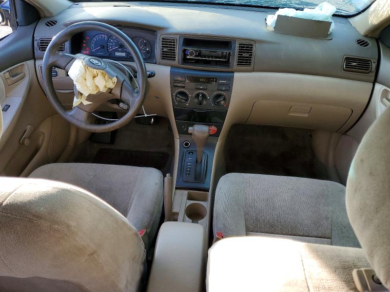 2004 Toyota Corolla VIN 1NXBR32E64Z265072 COPART salvage auction — FRONT END, Ca - Salvage Certificate, sold $250 on 2026-07-02 (photo 8)