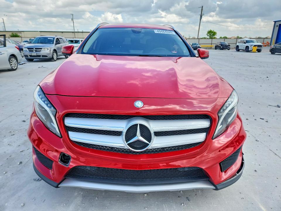 2015 Mercedes-benz Gla-klasse VIN WDCTG4GB8FJ100044 COPART salvage auction — FRONT END, Tx - Salvage Vehicle Title, sold $2,650 on 2026-07-17 (photo 5)