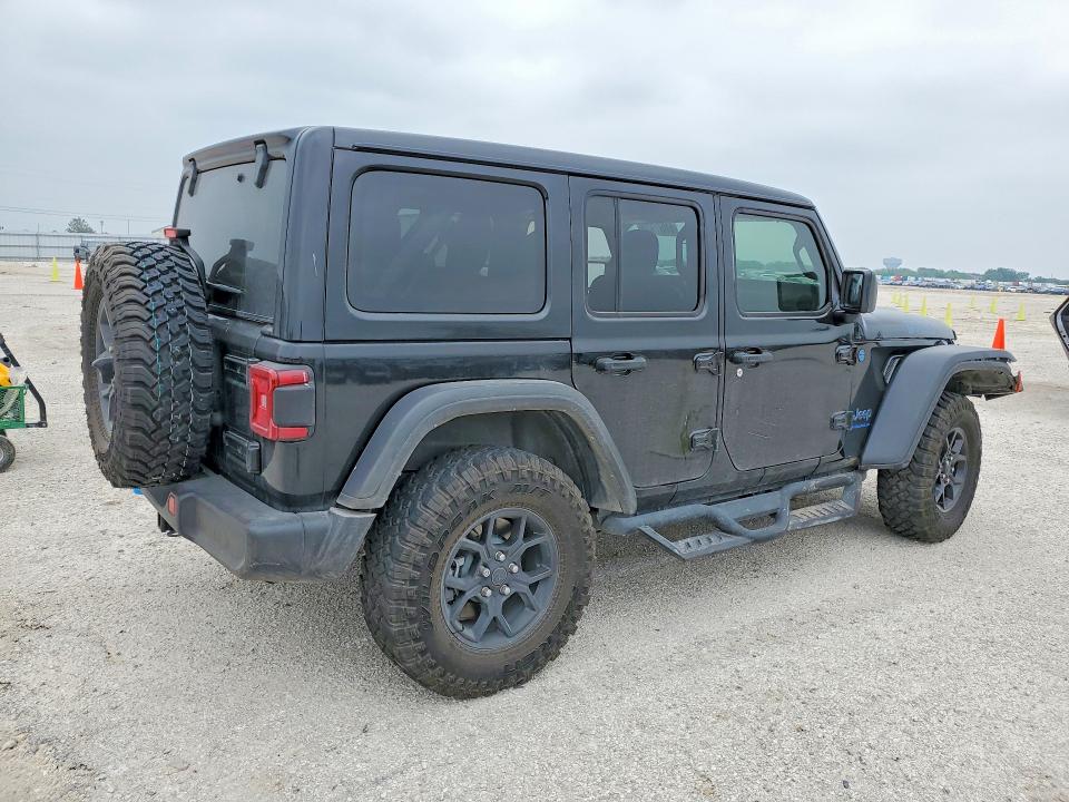 2024 Jeep Wrangler / VIN 1C4RJXN62RW154200 COPART salvage auction — FRONT END, Tx - Salvage Vehicle Title, sold $18,300 on 2026-07-30 (photo 3)
