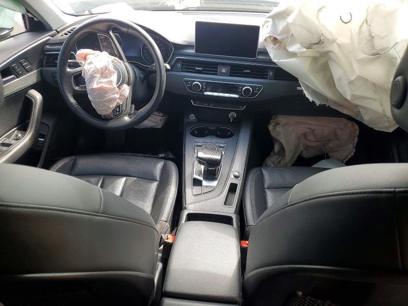 2017 Audi A4 VIN WAUANAF40HN039012 COPART salvage auction — FRONT END, IL - SALVAGE CERTIFICATE, sold $775 on 2026-07-24 (photo 8)