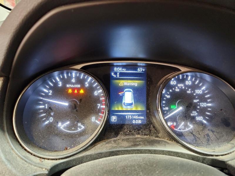 2016 Nissan Rogue VIN 5N1AT2MVXGC833659 COPART salvage auction — FRONT END, Pa - Certificate Of Salvage, sold $1,550 on 2026-07-02 (photo 9)