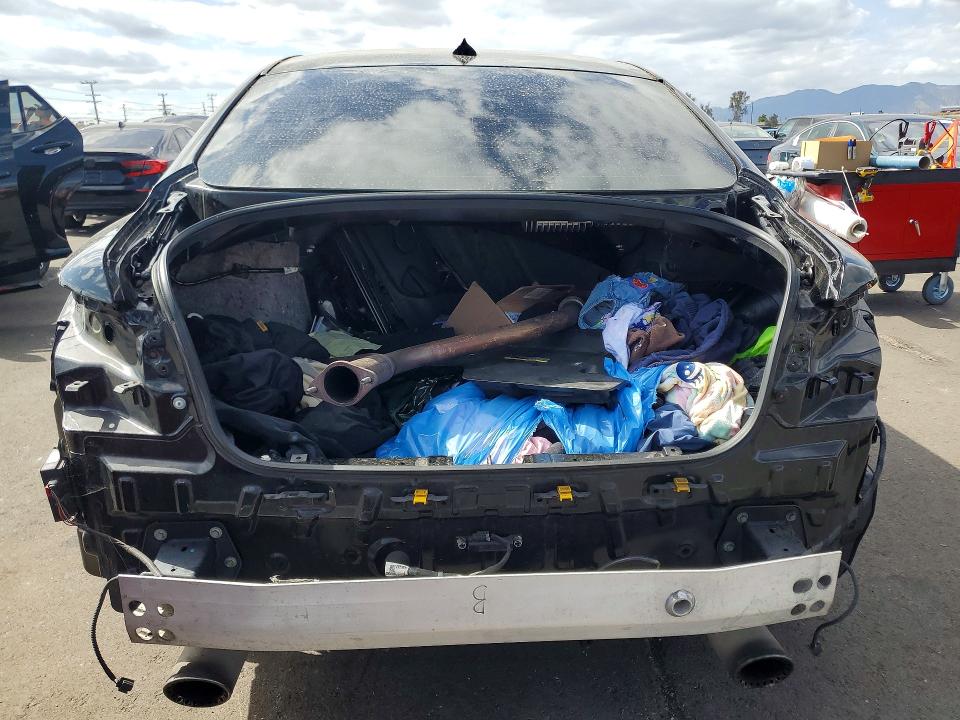 2018 Infiniti Q50 VIN JN1FV7APXJM640133 COPART salvage auction — VANDALISM, CA - SALVAGE CERTIFICATE, sold $625 on 2026-07-29 (photo 6)