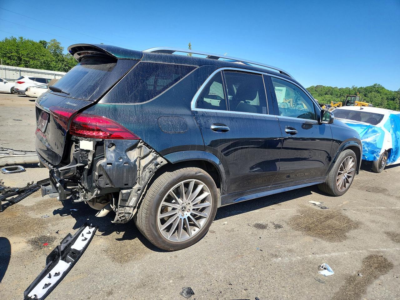 2024 Mercedes-Benz GLE-Class VIN 4JGFB4FB1RB121105 COPART salvage auction — Rear End, GA - CERT OF TITLE-SALVAGE, sold $39,750 on 2026-06-25 (photo 3)