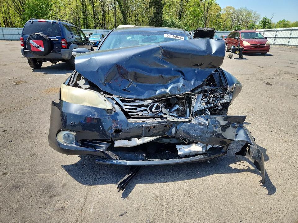 2011 Lexus ES VIN JTHBK1EGXB2418909 COPART salvage auction — FRONT END, Nj - Cert Of Title-Salvage, sold $975 on 2026-07-21 (photo 5)