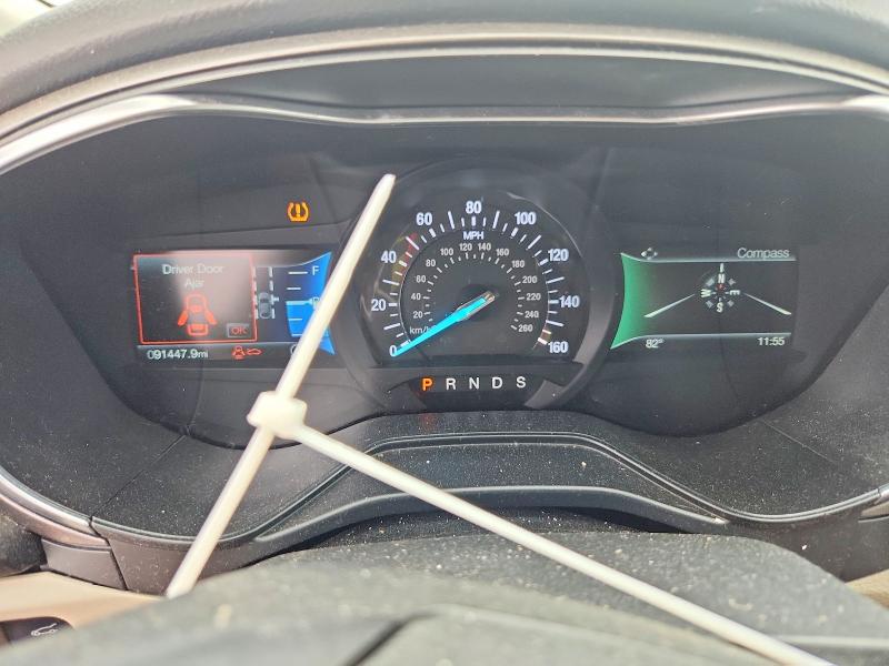 2019 Ford Fusion VIN 3FA6P0HD2KR136426 COPART salvage auction — FRONT END, Tx - Certificate Of Title, sold $2,250 on 2026-07-02 (photo 9)